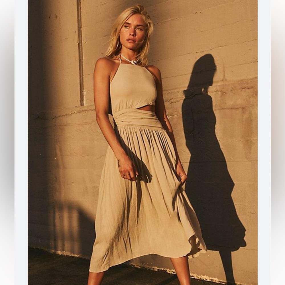 Free People Suki Midi Dress